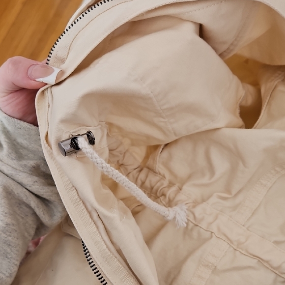 Cream Utility Jacket - Picture 4 of 4
